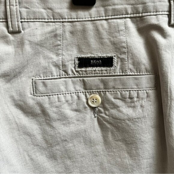 Hugo Boss Cotton Trouser pants Sz 34R - Picture 5 of 11